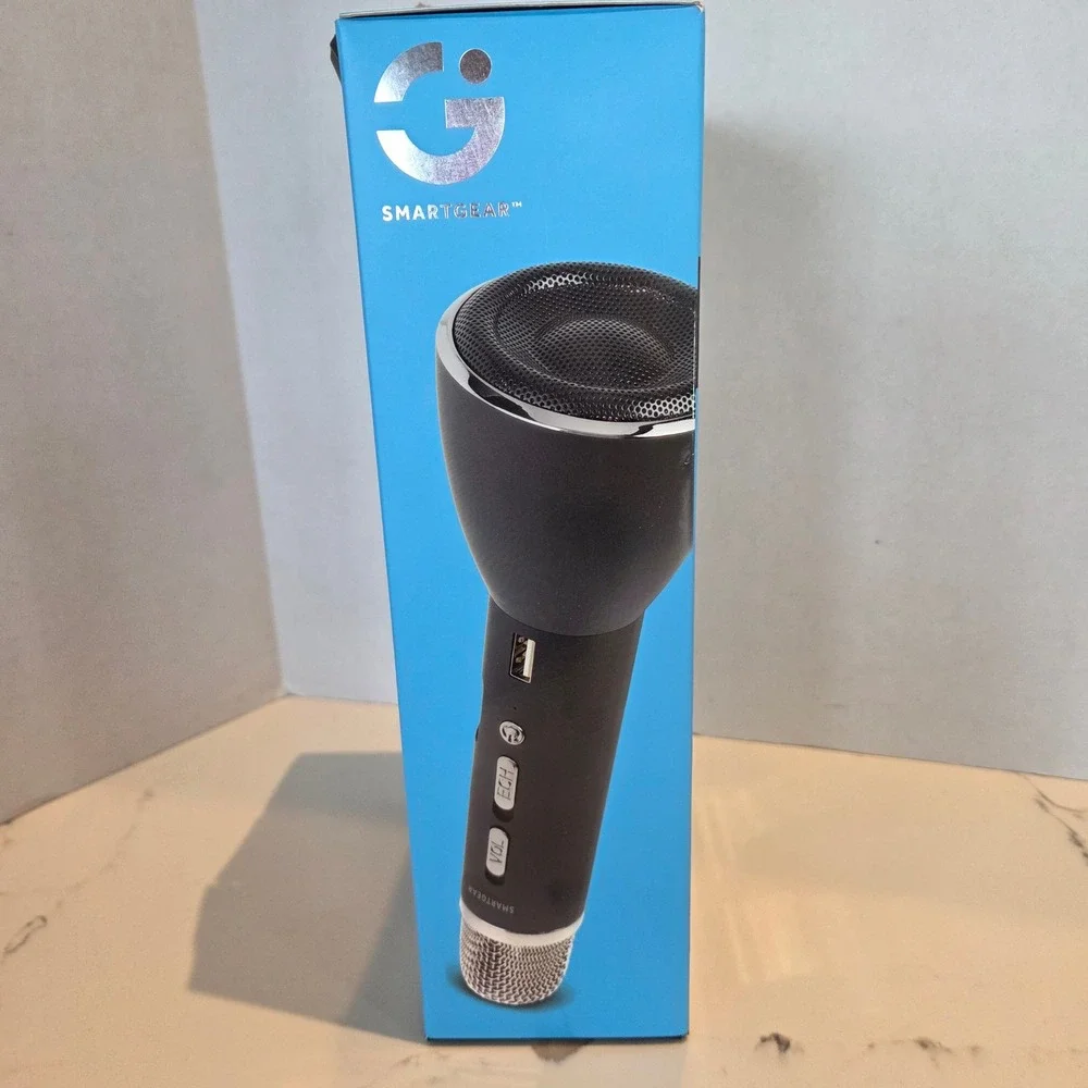 SmartGear Wireless Karaoke Microphone Built-in Speaker Bluetooth‎ Rechargeable